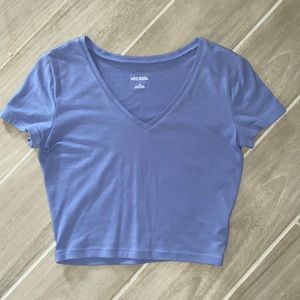 Periwinkle crop top